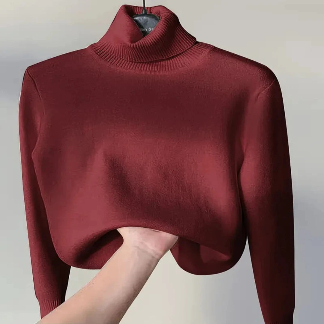 Gia | Turtle Neck Pullover Sweater