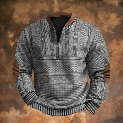 Alex - Casual Zippered Sweater