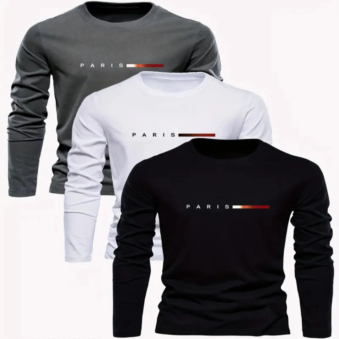 Adrian | 3-Pcs Casual Long Sleeves