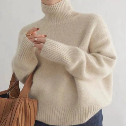 Amelia | Knitted Turtleneck Sweater