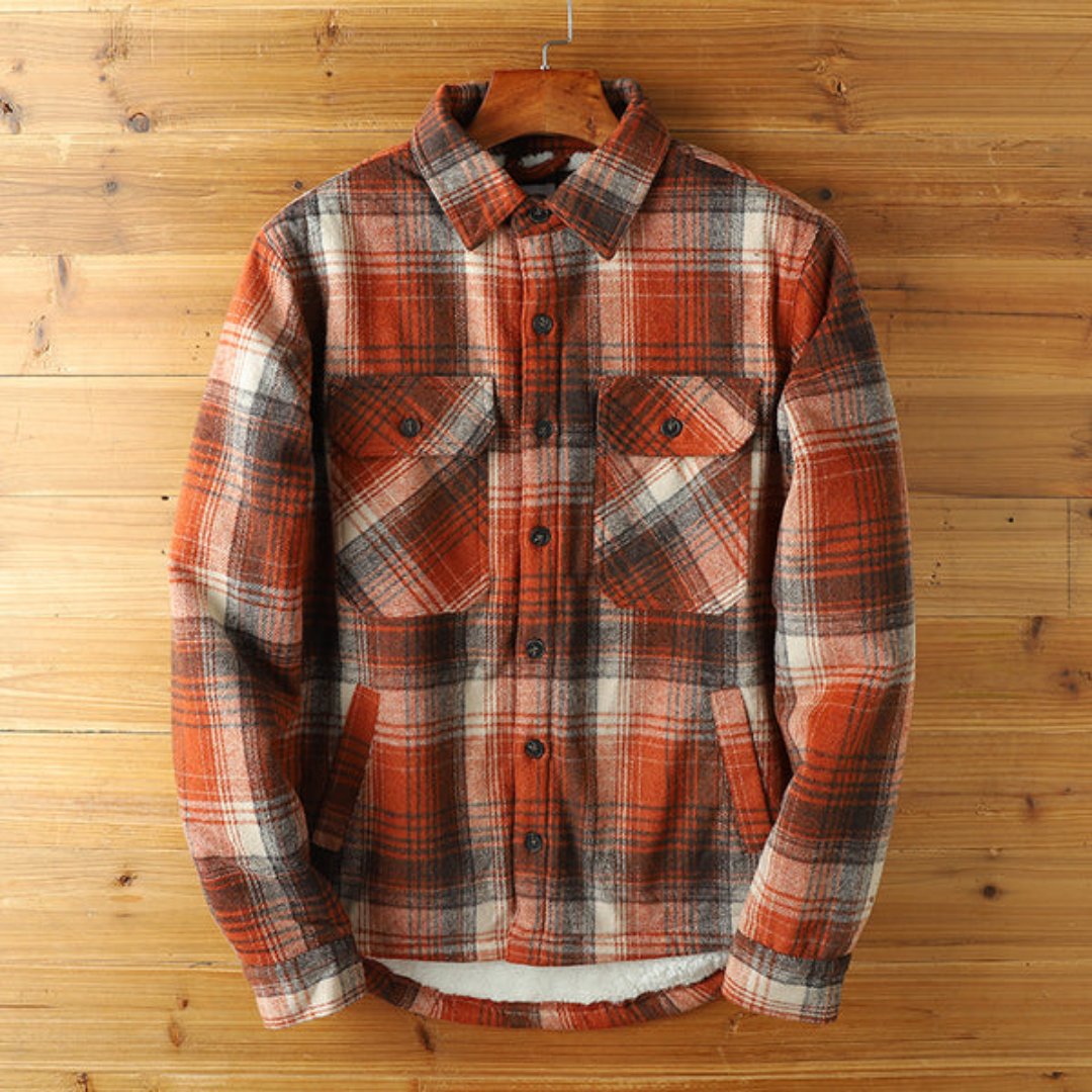 Flannel Sherpa Jacket