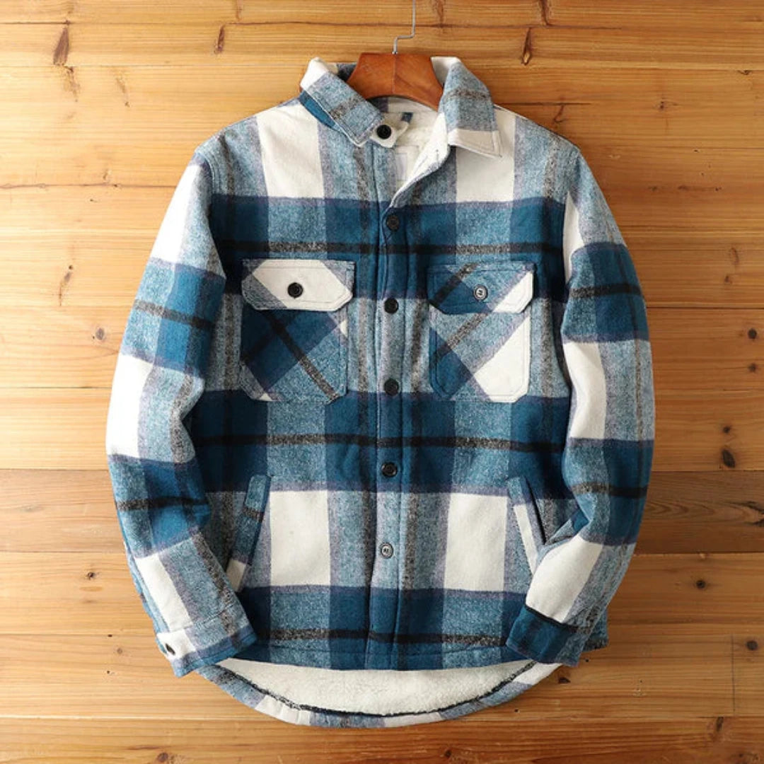 Flannel Sherpa Jacket