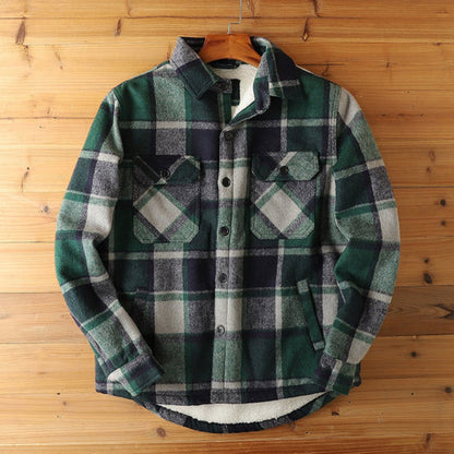 Flannel Sherpa Jacket