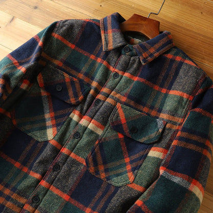 Flannel Sherpa Jacket