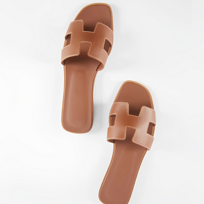 Lara - Flat Sandal in a Luxury Design