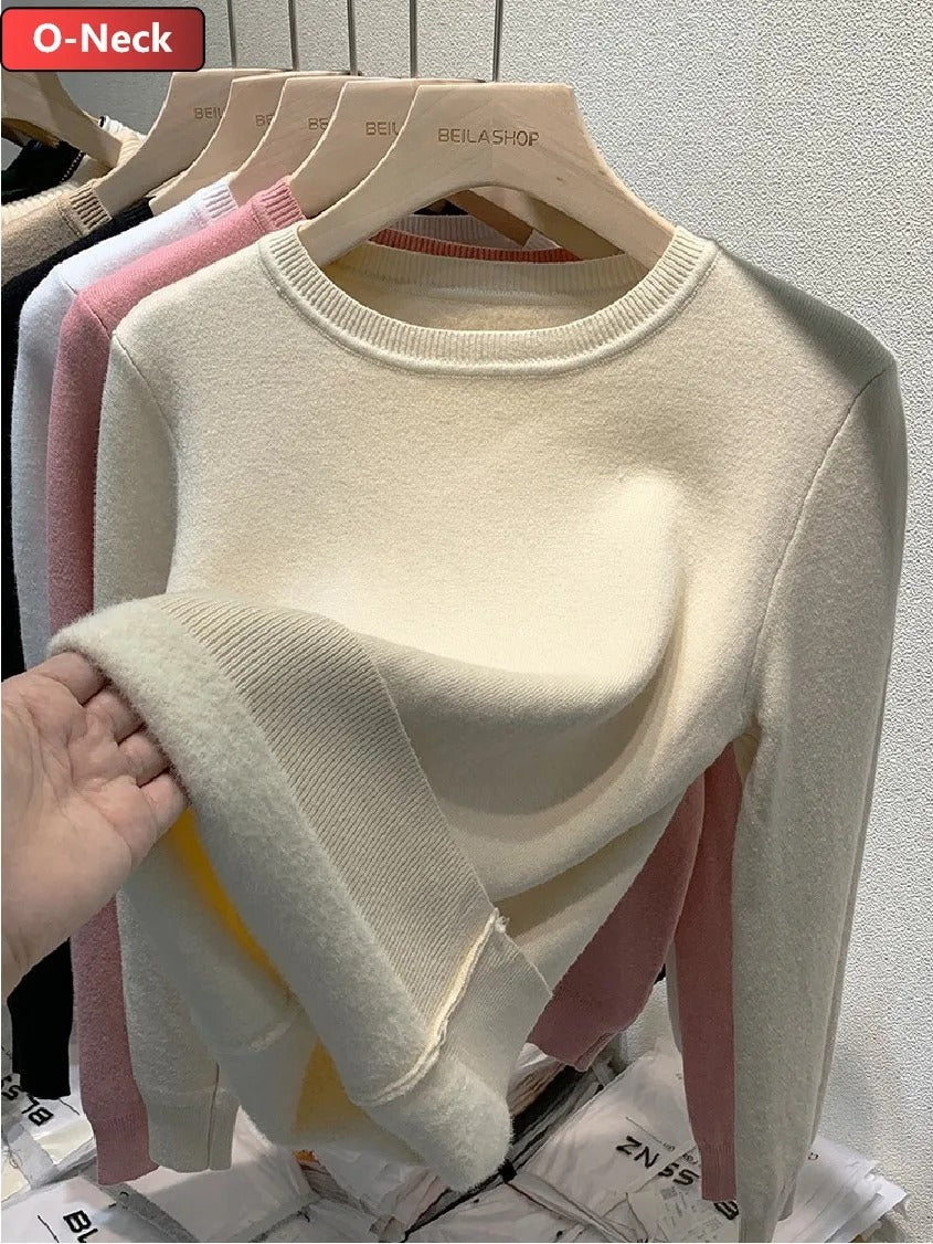 Julia | Fleece Turtleneck Sweater